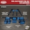 Bucket Boss Tool Belt, Framers Rig, 3 Bag, Royal Blue, Royal Blue, 1680 Heavy Duty Poly Fabric, 29 Pockets 55185-RB - alternate 7